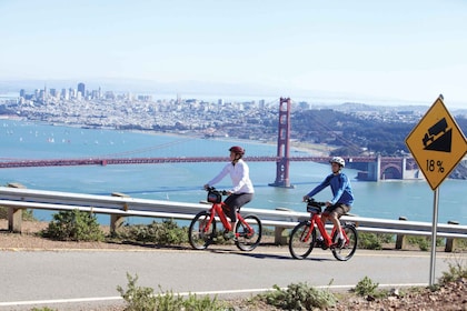 San Francisco: Uthyrning av elcyklar