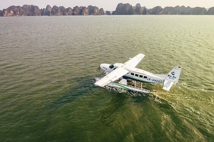 Halong Bay Seaplane Sightseeing Tour with Pick Up