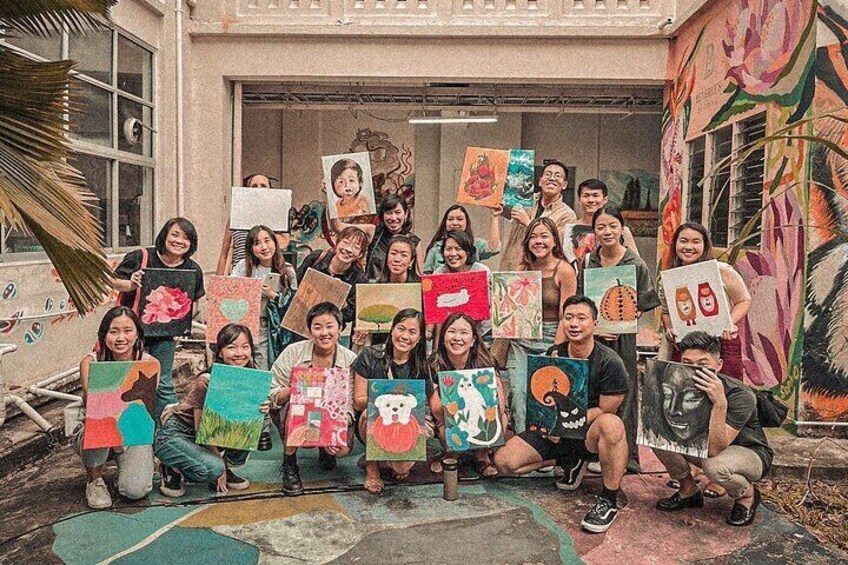 2 Hour Art Jamming Session in Singapore