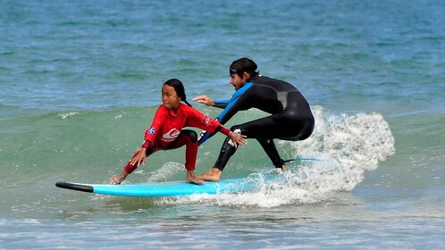 Santander : Cours de surf sur la Playa de Somo