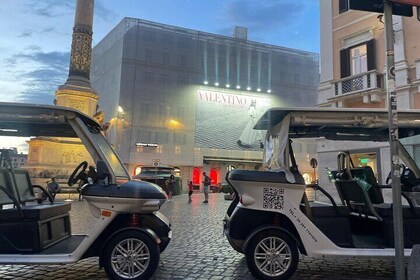 Private Golf Cart Twilight Tour Rome