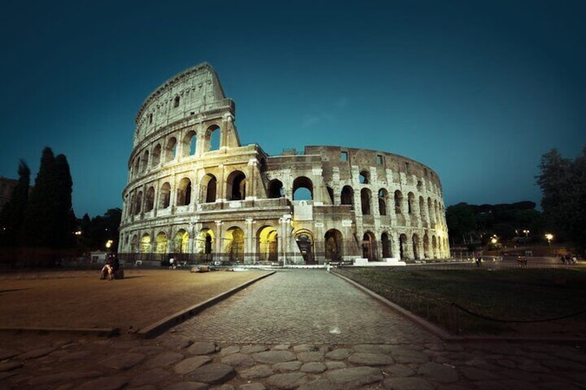 Private Golf Cart Twilight Tour Rome 