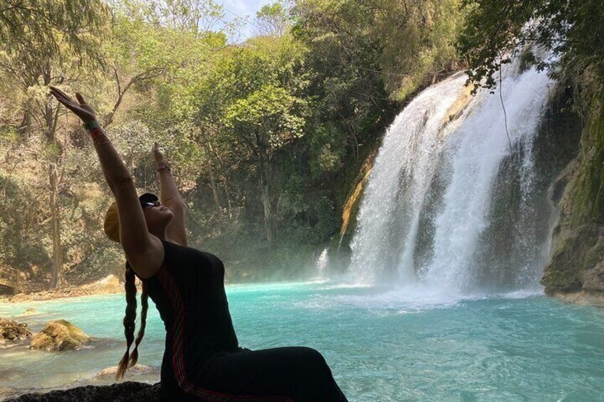Full Day Tour of Montebello Lakes and El Chiflon Waterfall