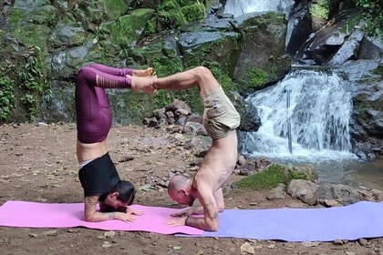1-Hour Jungle Yoga with Waterfall Trails at Arenal Volcano