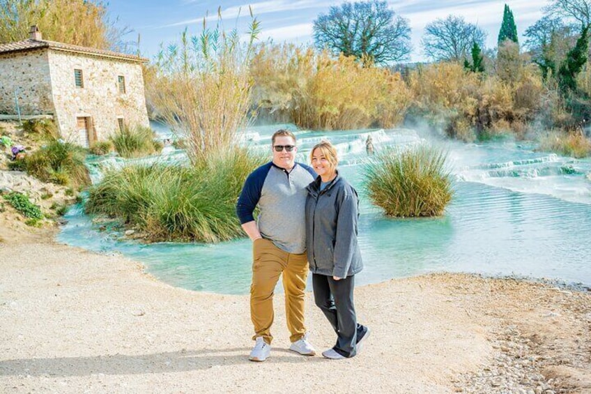 Day Trip from Rome to Terme di Saturnia with Photoshooting