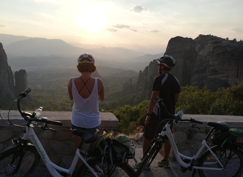 Meteora Sunset Tour on E-bikes