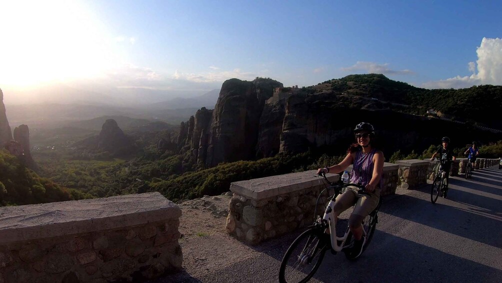 Picture 4 for Activity Meteora Sunset Tour on E-bikes