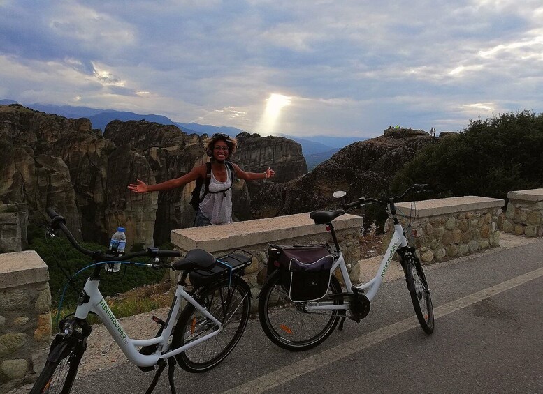 Picture 1 for Activity Meteora Sunset Tour on E-bikes