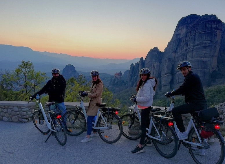 Picture 5 for Activity Meteora Sunset Tour on E-bikes