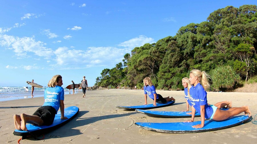 From Byron: Half Day Learn to Surf Tour