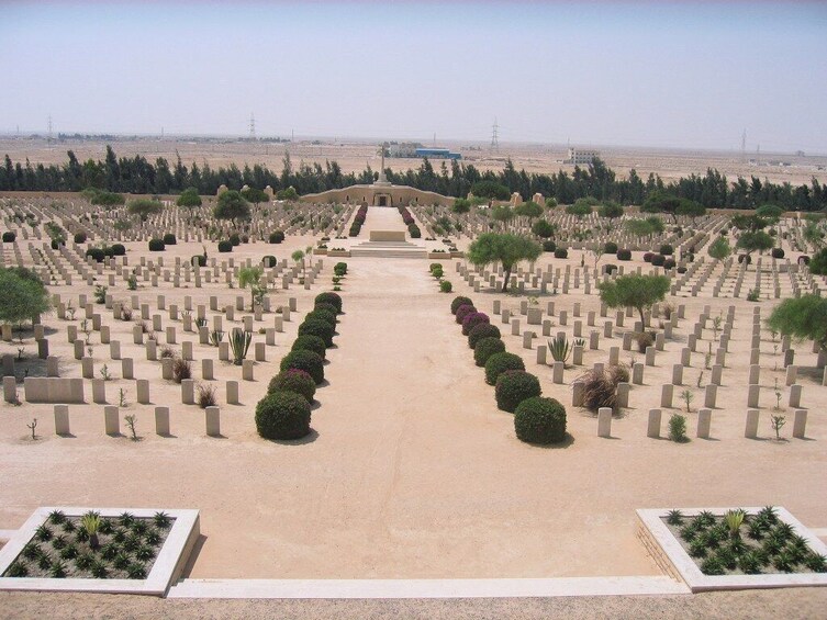 From Alexandria Port : Trip to World War II Cemeteries in El Alamein