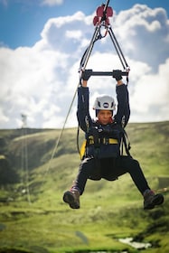 Hveragerdi: Mega Zipline Experience