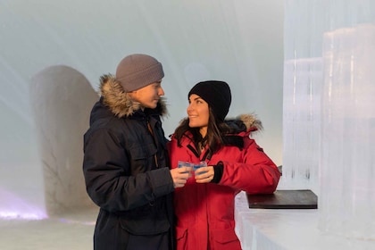 Rovaniemi: Schneehotel-Tour und Eisrestaurant-Dinner