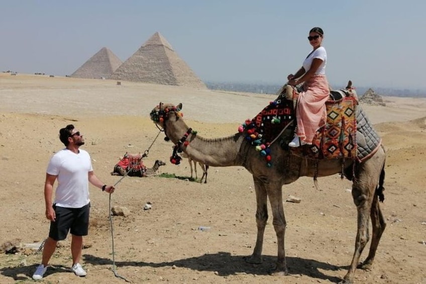 From Port  Said : Day Tour to Giza Pyramids & Sakkara