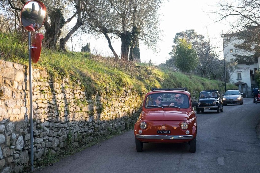 Picture 1 for Activity 3-hour Vintage FIAT 500 Chianti Classico private Wine Tour