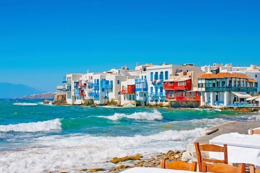 Shore Excursion with Beach Escape and Free Time in Mykonos Town