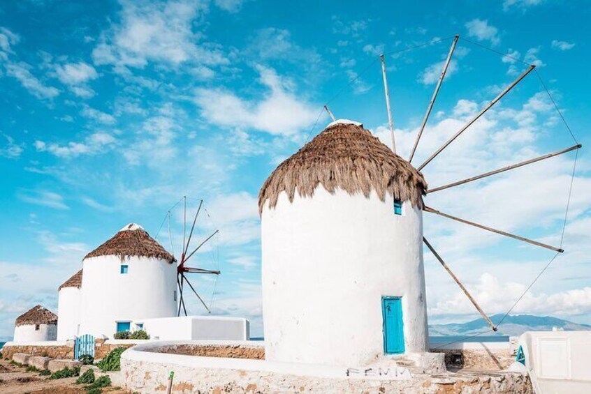 Shore Excursion with Beach Escape and Free Time in Mykonos Town