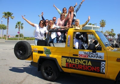Valencia: Stadt-Highlights-Tour im Jeep mit Snacks & Getränken