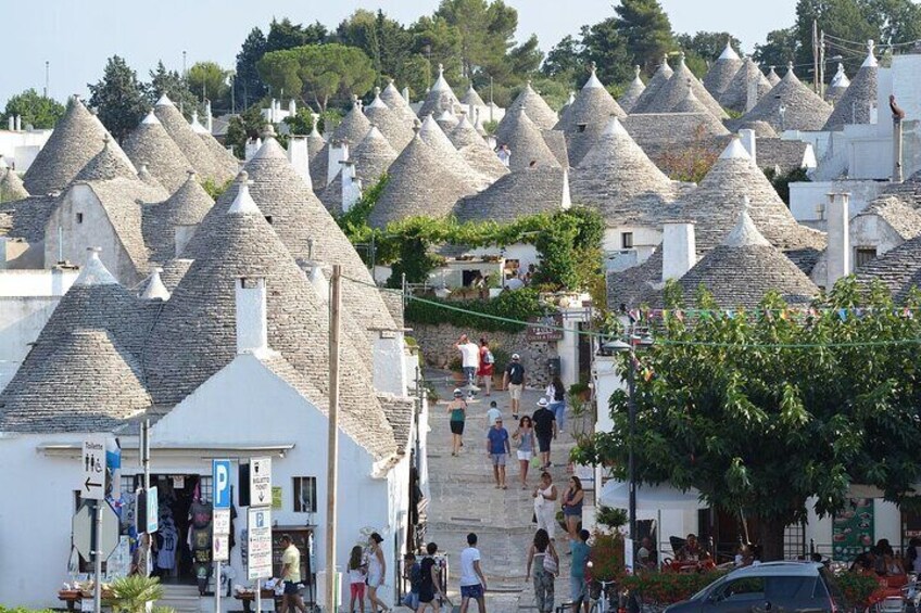 Polignano a Mare and Alberobello from Bari