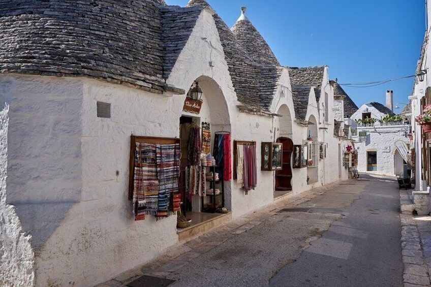 Polignano a Mare and Alberobello from Bari