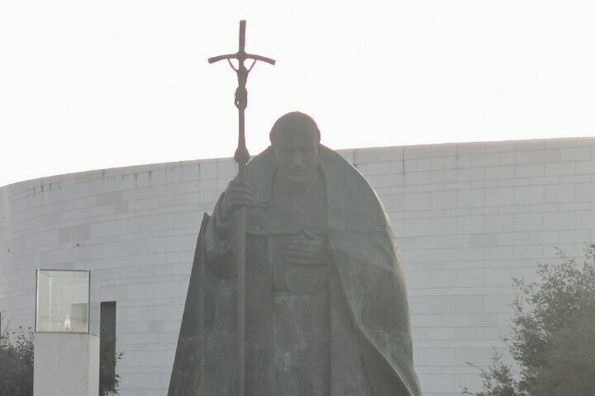 Pope John Paul II Statue