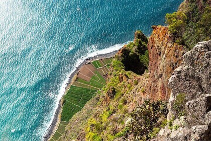 Madeira Sunny South Cabo Girão, Waterfall Anjos, Camara Lobos