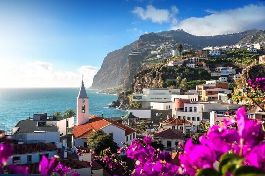 Madeira Sunny South Cabo Girão, Waterfalls, Camara Lobos