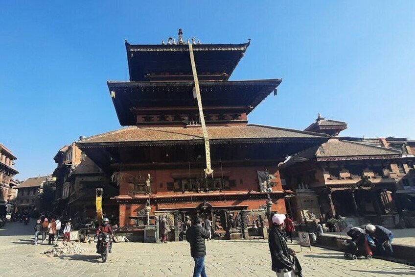 Bhairab Temple in Taumadi Squar in Bhaktapur.