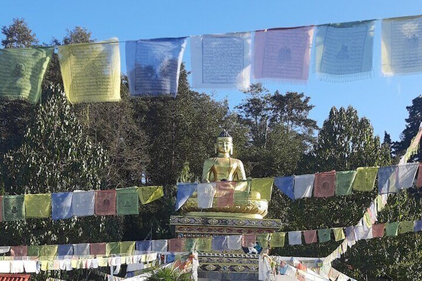 Nagarkot Buddha Peace Park in Nagarkot Hiking Trail.