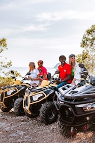 Ibiza : Excursion touristique en quad ATV