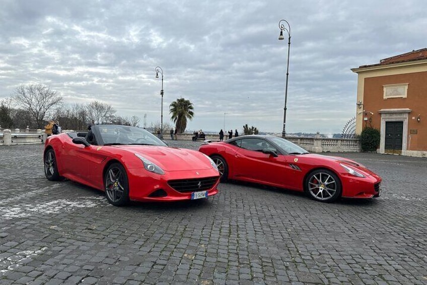 Private Tour in Ferrari with Driver in Rome