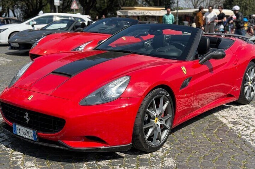 Private Tour in Ferrari with Driver in Rome