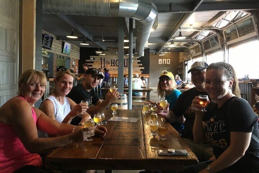 Meet other beer lovers on this brewery tour and make friends!
