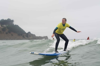 Lección de surf para principiantes - Pacifica o Santa Cruz