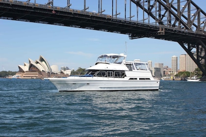 Port de Sydney : croisière matinale de 2 heures en yacht avec thé du matin