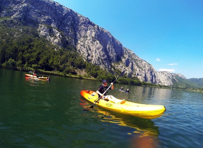 Picture 2 for Activity Omiš: Kayaking and Snorkeling Tour