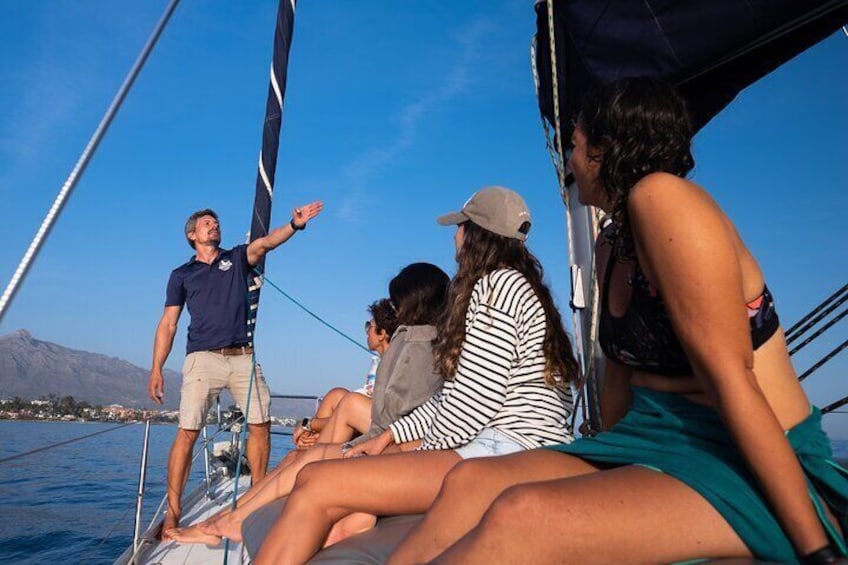 Private sailing experience from Puerto Banús