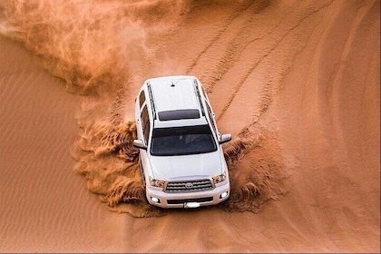 Safari nel deserto delle Dune Rosse di Dubai con giro in cammello e cena ba...