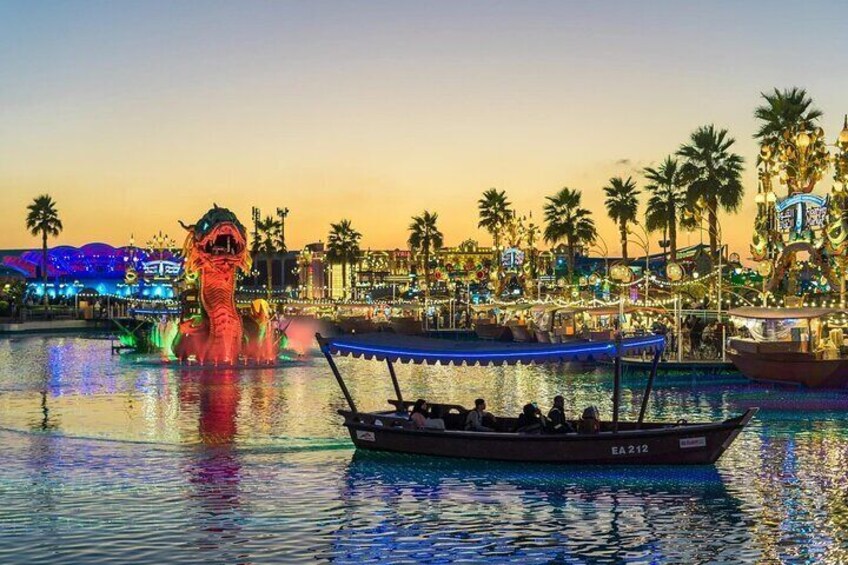 Global Village Tickets with Dinner Meal Voucher & Return Transfer