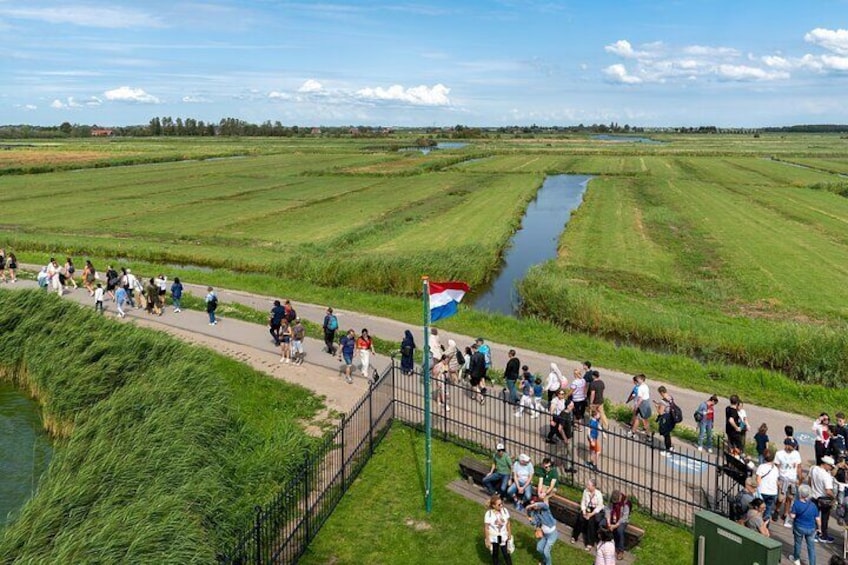 Zaanse Schans: Self-Guided City Walking Tour with Audio Guide