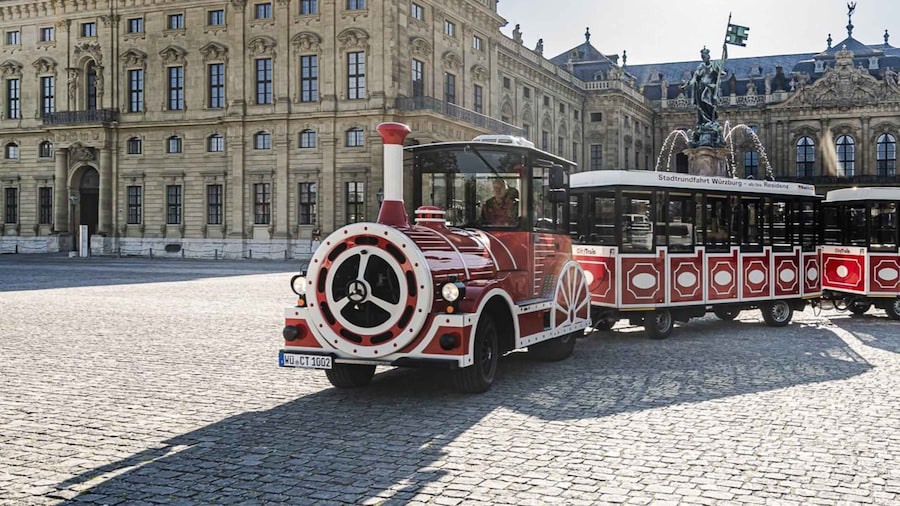 Würzburg: City Tour with the Bimmelbahn Train