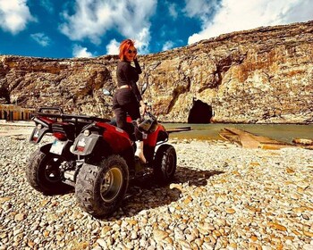 From Malta: Full-Day Gozo Quad Tour with Lunch and Boat Ride