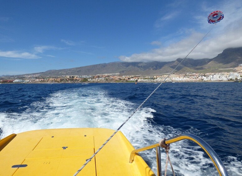 Picture 5 for Activity Tenerife South: Parascending Experience with Boat Ride