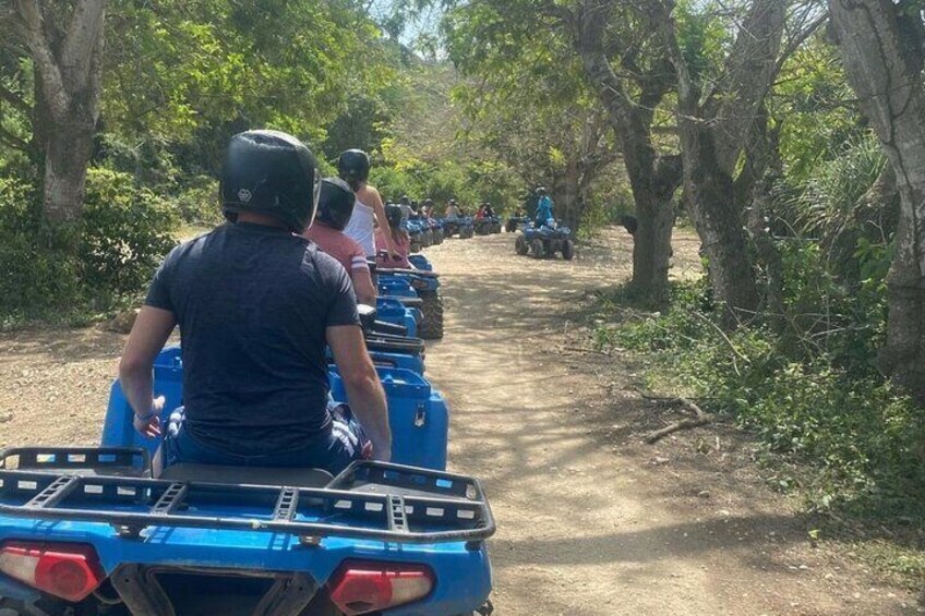 Negril Private Day Tour with ATV Ride and Party Catamaran