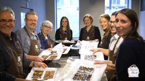 Bruxelles : Visite de 2,5 heures du musée du chocolat avec atelier