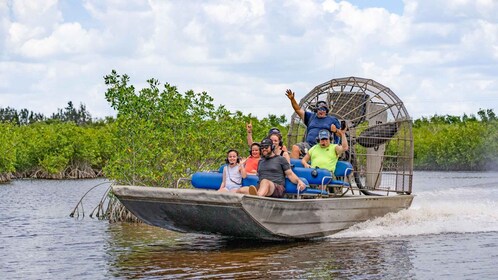 Everglades: Mangrove Doolhof Airboat Tour en Boardwalk