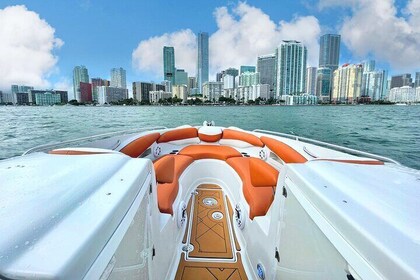 Private Captained Boat Tour in Miami for up to 12 passangers