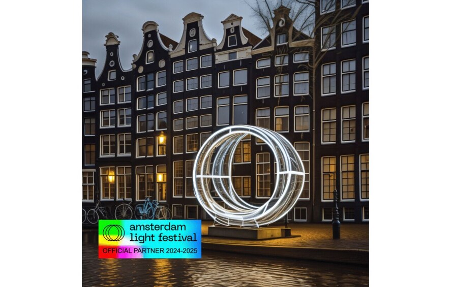 Picture 2 for Activity Amsterdam: Light Festival Cruise with Drinks & Snack Option