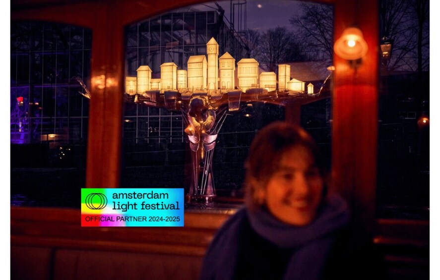 Picture 4 for Activity Amsterdam: Light Festival Cruise with Drinks & Snack Option