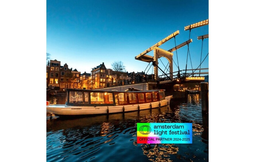 Picture 1 for Activity Amsterdam: Light Festival Cruise with Drinks & Snack Option